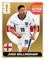 Figurinhas Legend Copa 2026 Extra Sticker Jude Bellingham Ouro