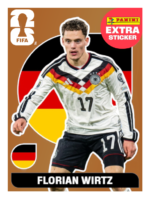 Figurinhas Legend Copa 2026 Extra Sticker Florian Wirtz Bronze
