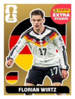 Figurinhas Legend Copa 2026 Extra Sticker Florian Wirtz Ouro