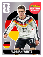 Figurinhas Legend Copa 2026 Extra Sticker Florian Wirtz Prata