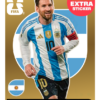 Figurinhas Legend Copa 2026 Extra Sticker Lionel Messi Ouro