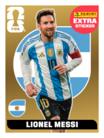 Figurinhas Legend Copa 2026 Extra Sticker Lionel Messi Ouro