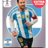 Figurinhas Legend Copa 2026 Extra Sticker Lionel Messi Prata